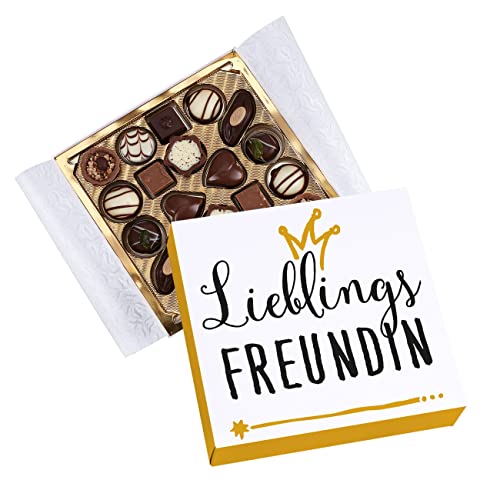 Herz & Heim® Lieblings Lindt Pralinen mit Wunschtext von Herz & Heim