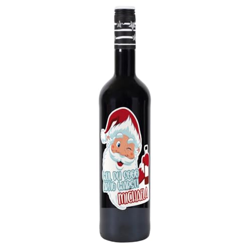 Herz & Heim® Lieblingswein Cuvee halbtrocken (0.75l) Weil Du so artig warst Rot von Herz & Heim