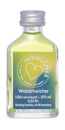 Herzklopfer Likör (Waldmeister) von Herzklopfer