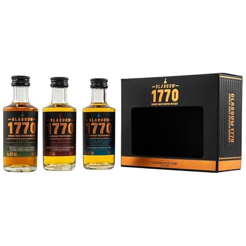1770 Glasgow - Scotch Whisky - Mini Collection Box 3x5cl 1770 Glasgow - Scotch Whisky - Mini Collection Box 3x5cl von Herzling