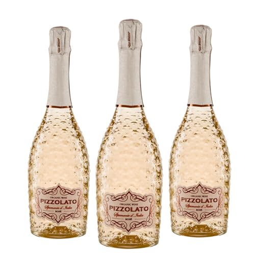 3er SET Pizzolato Rose Spumante Extra Dry a. 0,75 Ltr - BIO - Organic 3er SET Pizzolato Rose Spumante Extra Dry a. 0,75 Ltr - BIO - Organic von Herzling