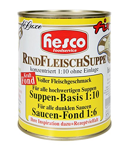 Hesco - Rindfleischsuppe konzentriert - 830g Hesco - Rindfleischsuppe konzentriert - 830g von HESCO