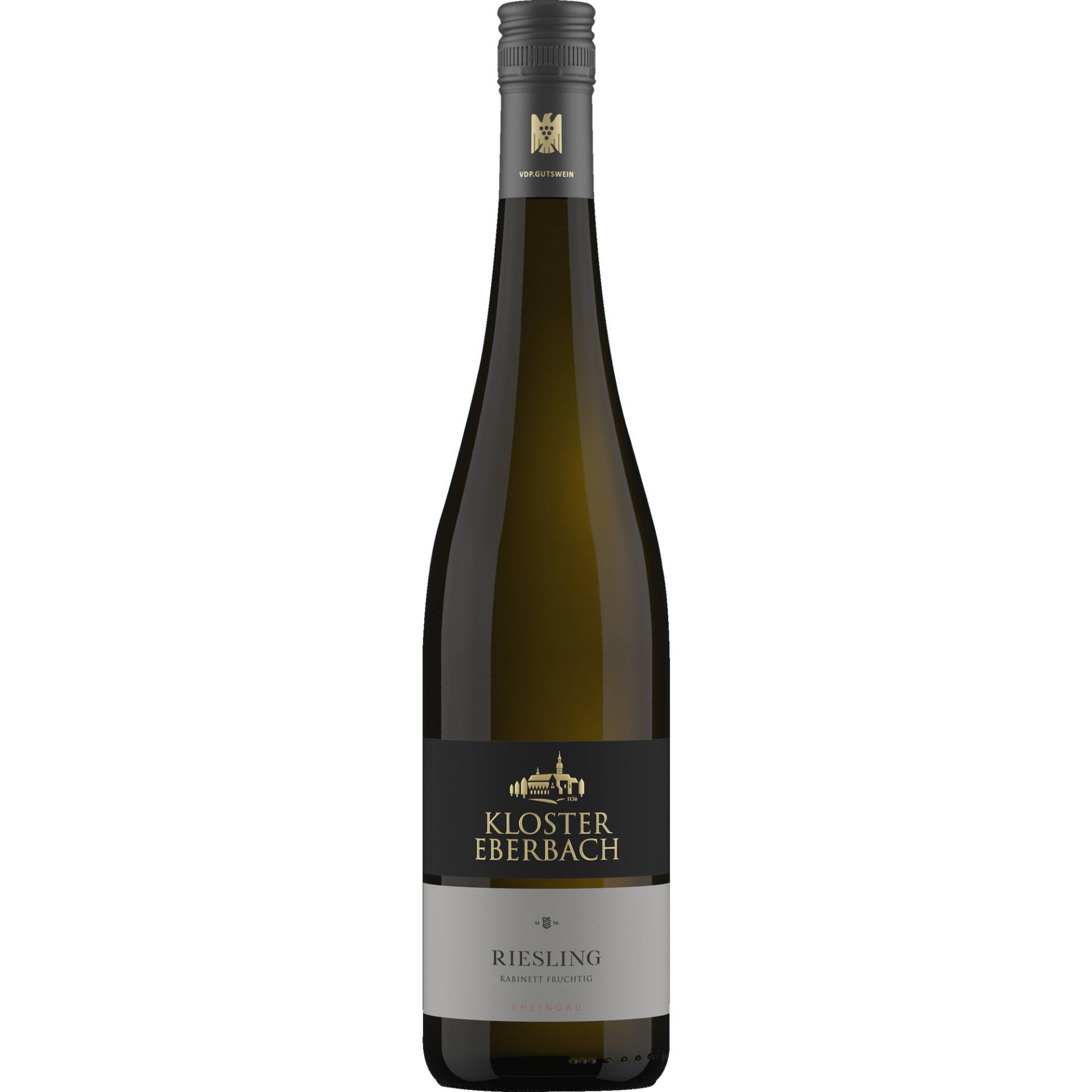 Kloster Eberbach Riesling Kabinett, Rheingau, Rheingau, 2022, Weißwein von Hessische Staatsweingüter GmbH, Kloster Eberbach, D - 65346 Eltville