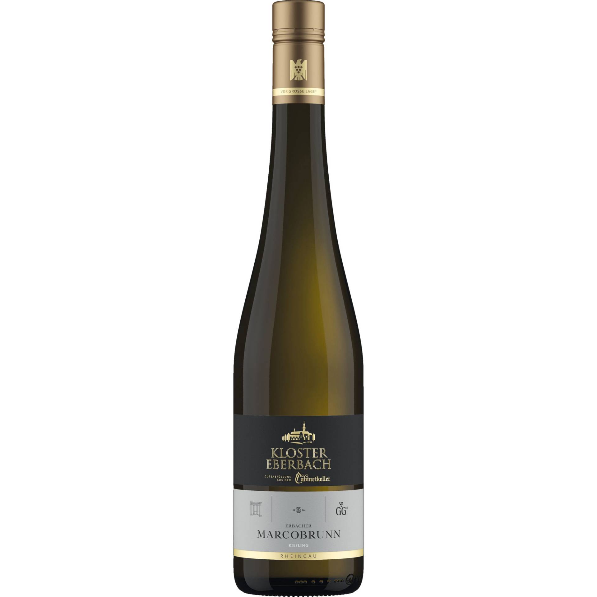 Erbacher Marcobrunn Riesling GG, Trocken, Rheingau, Rheingau, 2020, Weißwein Erbacher Marcobrunn Riesling GG, Trocken, Rheingau, Rheingau, 2020, Weißwein von Hessische Staatsweingüter GmbH Kloster Eberbach,65346,Eltville am Rhein,Deutschland
