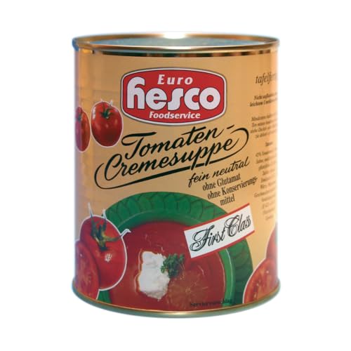 hesco Tomatencremesuppe First Class fein neutral verzehrfertig 850ml hesco Tomatencremesuppe First Class fein neutral verzehrfertig 850ml von Hessler