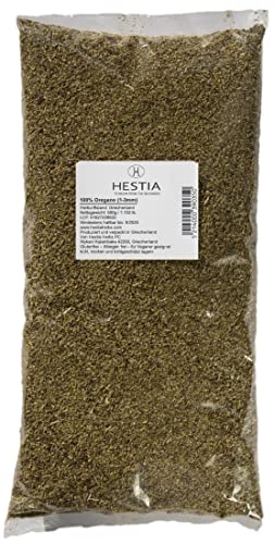 Hestia Herbs Griechischer getrockneter Oregano 500 g, Allergenfrei – Vegan – GVO-frei von HESTIA