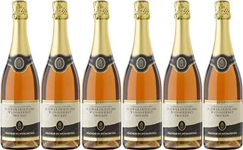 Heuchelberg Weingärtner Schwaigerner Grafenberg Schwarzriesling Weißherbst Sekt trocken (6 x 0,75L) von Heuchelberg Weingärtner