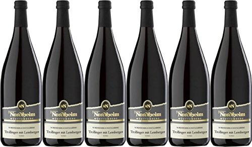 Heuchelberg Weingärtner Nordheimer Sonntagsberg Trollinger mit Lemberger Qualitätswein trocken (6 x 1,0L) von Heuchelberg Weingärtner