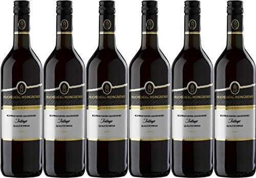 Heuchelberg Weingärtner Schwaigerner Grafenberg Trollinger Qualitätswein halbtrocken (6 x 0,75L) von Heuchelberg Weingärtner