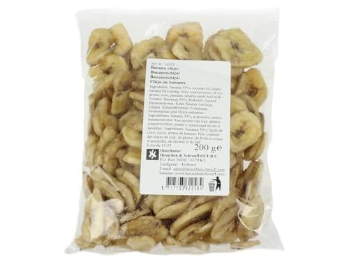 Honig-Bananenchips 24 x 200 g von Heuschen & Schrouff