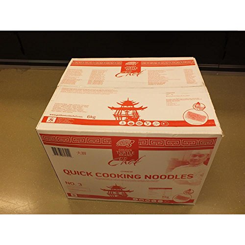 Golden Turtle Brand 'For Chefs' Chinese Quick Cooking Noodles 60 x 100g Karton (Chinesische schnellkochende Nudeln) von Heuschen & Schrouff