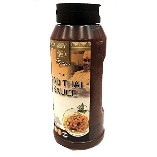 Golden Turtle Brand 'For Chefs' Pad Thai Sauce 1000ml Flasche (Soße für gebratene Reisnudeln) von Heuschen & Schrouff