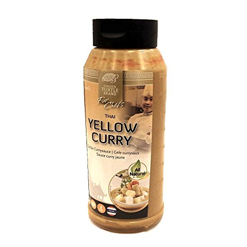 Golden Turtle Brand 'For Chefs' Thai Yellow Curry 1000ml Flasche (Gelbe Curry Sauce) von Heuschen & Schrouff