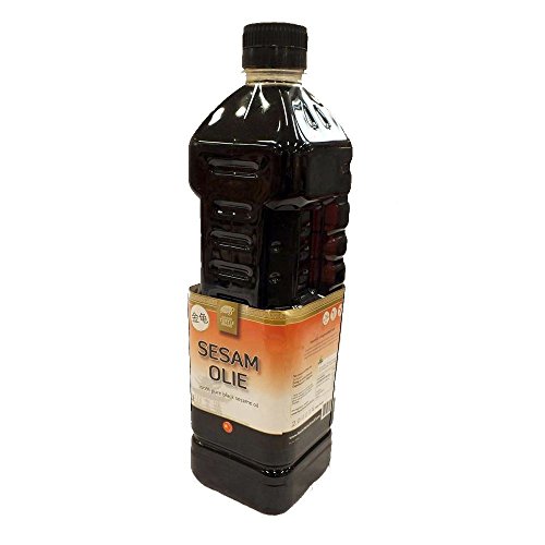 Golden Turtle Brand 'for Chefs' Sesam Olie 1000ml Flasche (Sesam Öl) von Heuschen & Schrouff