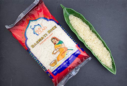 Sunclad-Basmati Reis 1 Kg, Punjab Delight, Langkornreis, Aroma Reis, Reis-Sorte von Heuschen & Schrouff