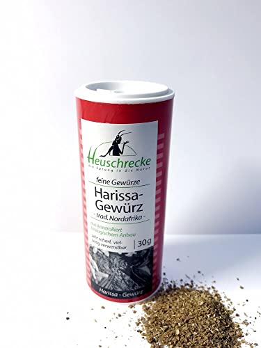 HEUSCHRECKE Bio Harissa-Gewürz, gemahlen (6 x 30 gr) von Heuschrecke