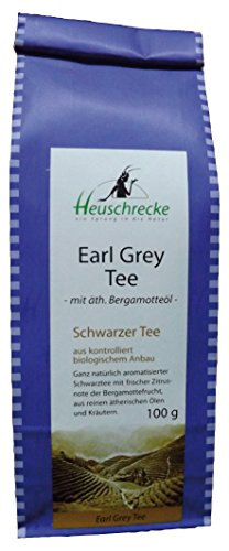 Heuschrecke Bio Zart Earl Grey Tee , 1er Pack (1 x 100 g) von Heuschrecke