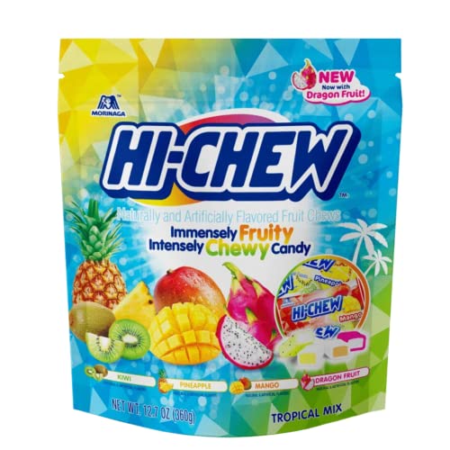 Hi-Chew Tropical Mix Stand-Up-Tasche, 360 ml von Hi-Chew