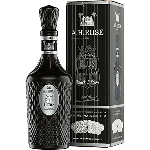 A.H. RIISE - NON PLUS ULTRA Black Edition RUM - 700ml - BOX - DE von Hi-Life Living Nature