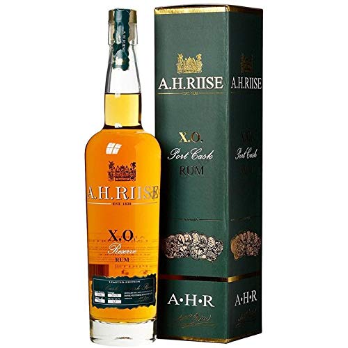 A.H. RIISE - X.O. Rum Port Cask - 700ml - BOX - Virgin Islands - DE von Hi-Life Living Nature