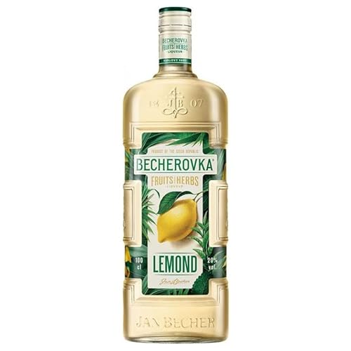 Becherovka Lemond - Krauterlikor - 1000ml - DE von ‎Hi-Life Living Nature