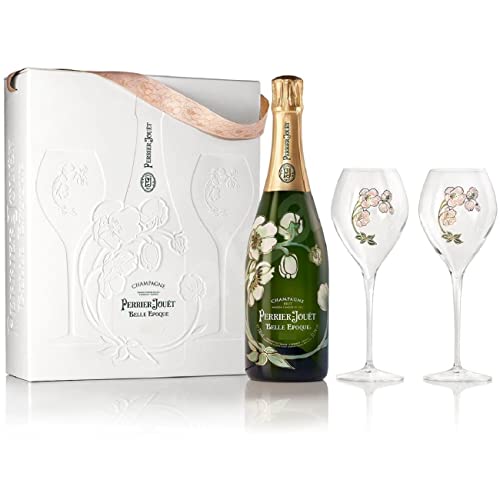 PERRIER JOUET Belle Epoque 2014 mit 2 gläser - Champagne AOC - 750ml von Hi-Life Living Nature