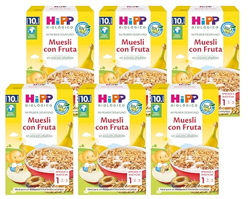 HiPP Bio Früchte-Müesli, 6er Pack (6 x 200 g) von HiPP