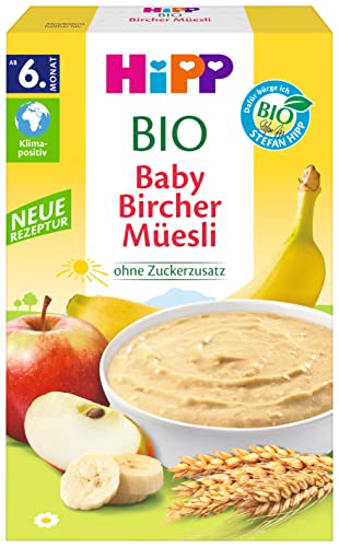 HiPP Bio-Müesli Baby Bircher-Müesli, 6er Pack von HiPP