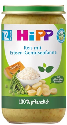 HiPP 100% pflanzliche Menüs ab 12. Monat von HiPP