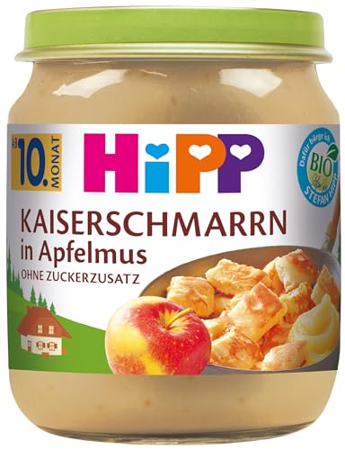 HiPP Kaiserschmarrn in Apfelmus, 6er Pack (6 x 200 g) von HiPP