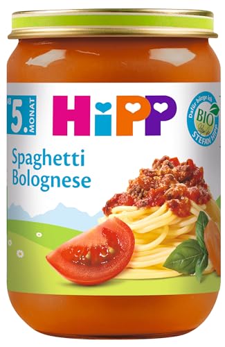Hipp Spaghetti Bolognese, 6er Pack (6 x 190 g) - Bio von HiPP