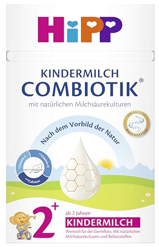 HiPP Milchnahrung Combiotik Kindermilch Combiotik 2+, 4er Pack (4x600g) von HiPP