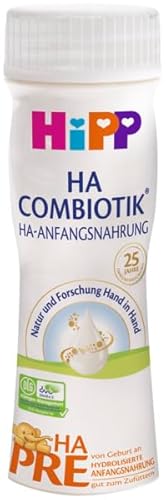 Hipp Milchnahrung Pre HA Combiotik trinkfertig, 6er Pack (6 x 200 ml) von HiPP