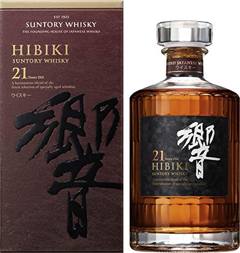Suntory Hibiki 21 Years Old Blended Japanese Whisky 43% Vol. 0,7l in Geschenkbox von Hibiki