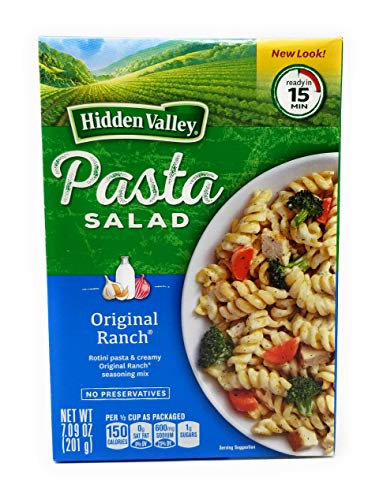 Hidden Valley Nudelsalat – Original Ranch -7.090z – Packung mit 3 Boxen von Hidden Valley