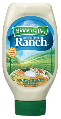 Hidden Valley Ranch, Dressing & Topping, Original, 590 ml Easy Squeeze Flaschen (3 Stück) von Hidden Valley