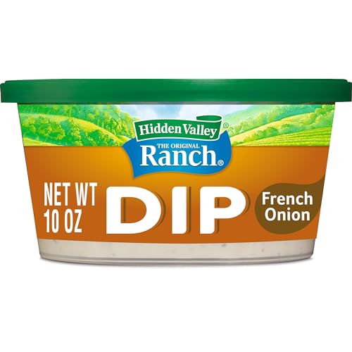 Hidden Valley Ready-To-Eat-Dip, französische Zwiebel, 284 ml (Paket kann variieren) von Hidden Valley