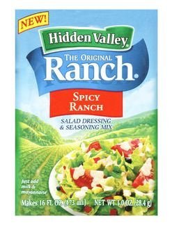Hidden Valley Spicy Ranch Dressing Mix, 1 oz (Pack of 12) by Hidden Valley von Hidden Valley