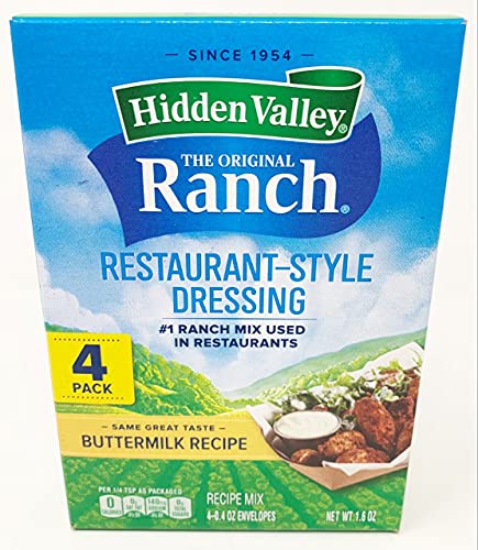Hidden Valley The Original Ranch Salad Dressing Mix - Buttermilk - 0.4 oz - 4 pk von Hidden Valley