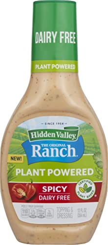 Hidden Valley The Original Ranch Würzige Pflanzenangetriebene Milchverband und Topping, vegan, glutenfrei, 30 ml (Paket kann variieren) von Hidden Valley