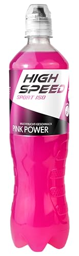 High Speed Pink Power 0,75l PET isotonisches Erfrischungsgetränk (15er-Pack inkl. Pfand) von High Speed