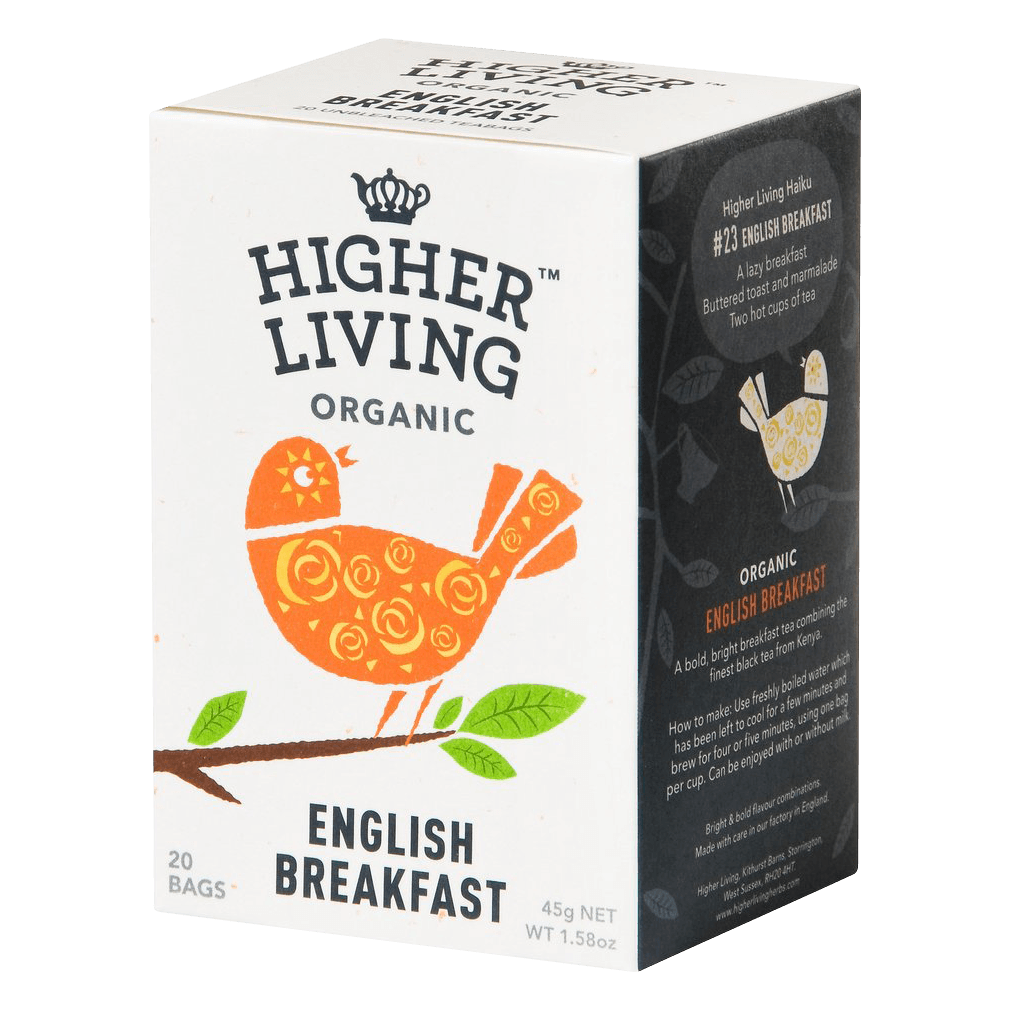 Bio English Breakfast, 20Btl von Higher Living