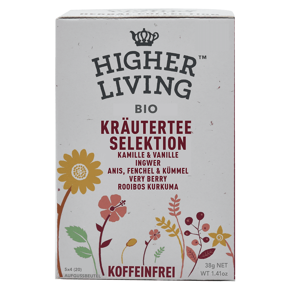 Bio Kräutertee Selektion Bio Kräutertee Selektion von Higher Living