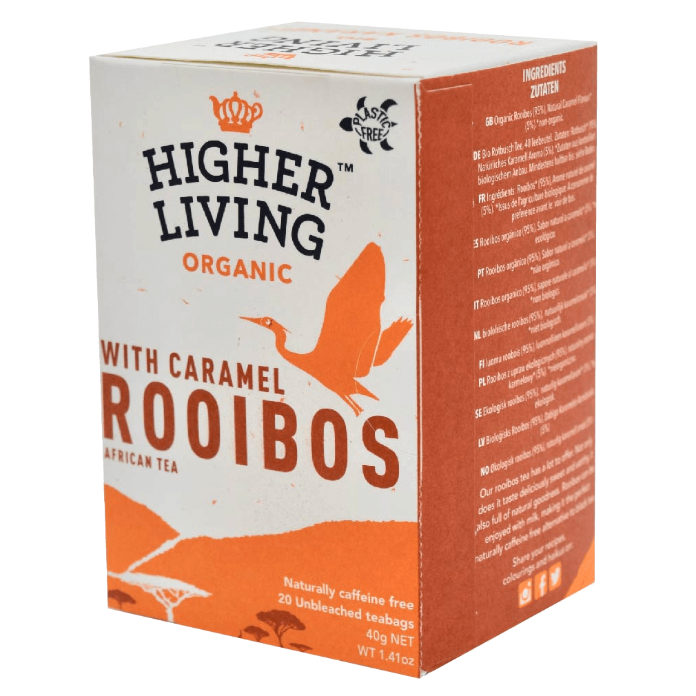 Bio Rooibos Karamell, 20Btl Bio Rooibos Karamell, 20Btl von Higher Living
