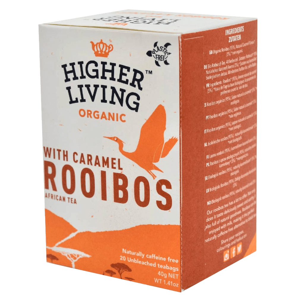 Bio Rooibos Karamell, 20Btl von Higher Living