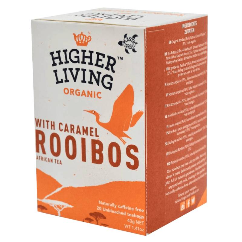 Bio Rooibos Karamell, 20Btl von Higher Living