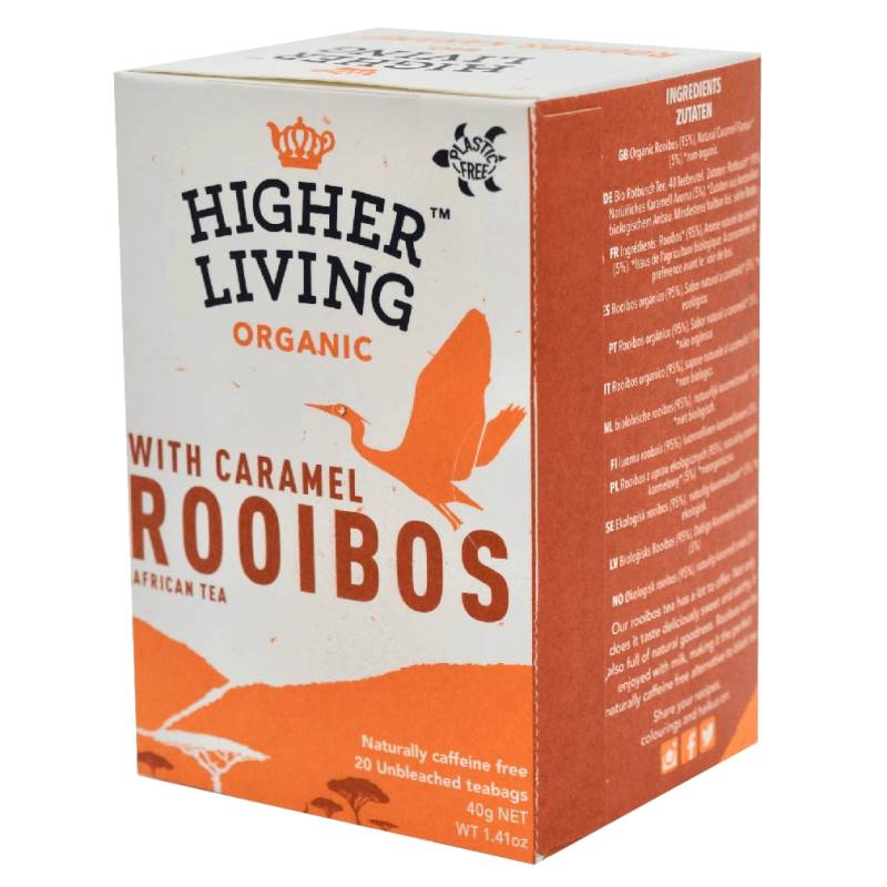 Bio Rooibos Karamell, 20Btl von Higher Living