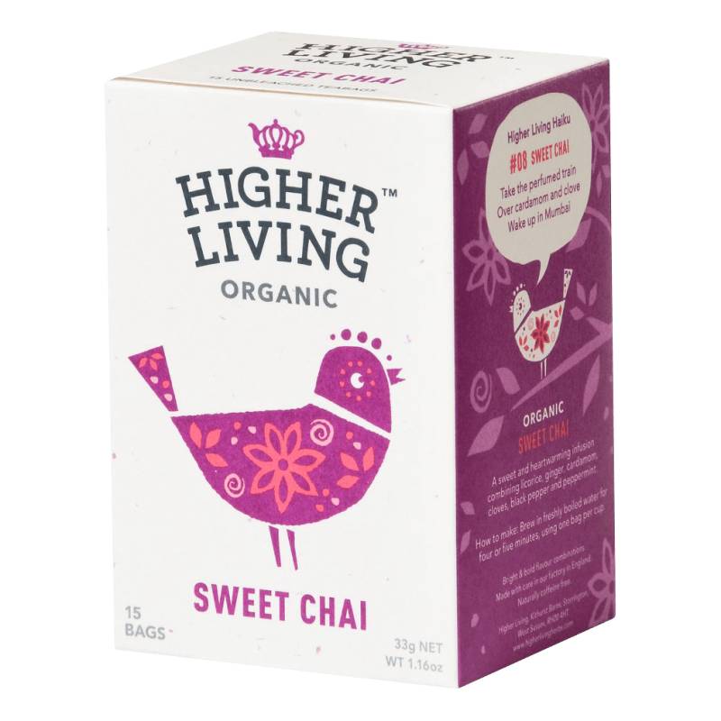 Bio Sweet Chai, 15Btl von Higher Living