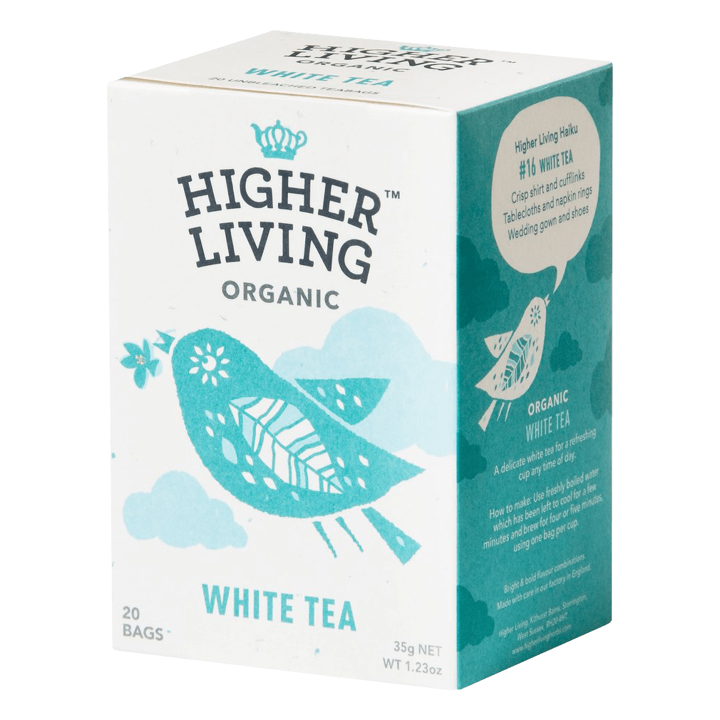 Bio White Tea 20 Beutel Bio White Tea 20 Beutel von Higher Living