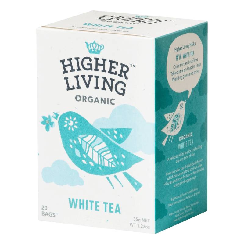 Bio White Tea 20 Beutel von Higher Living